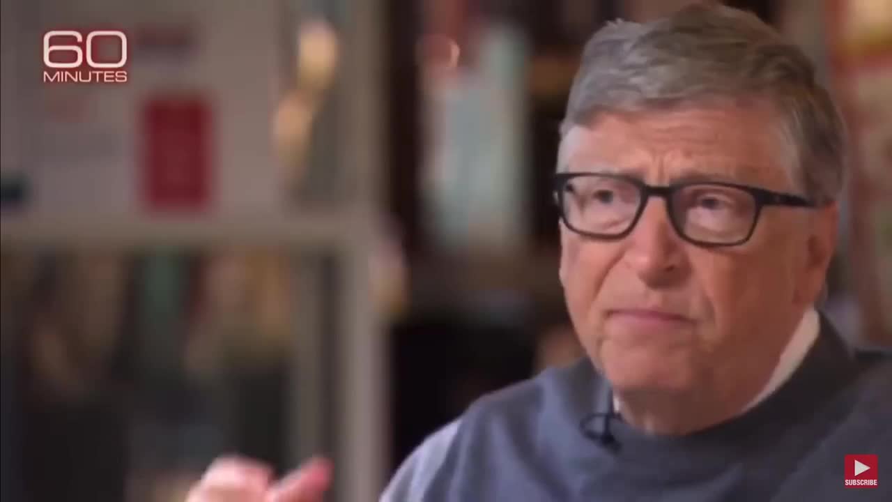 Bill Gates🔊60 Minutes: I probably have 1 of the highest greenhouse gas footprints on the planet