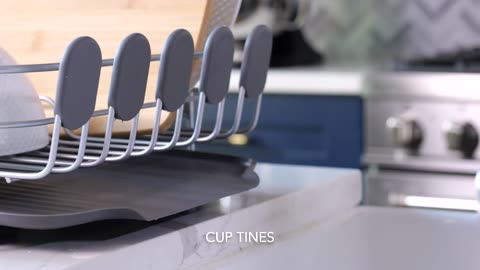KitchenAid Full Size Dish Rack, Light Grey!!!