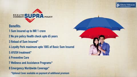Health Connect Supra Insurance Policy Online in India LGI