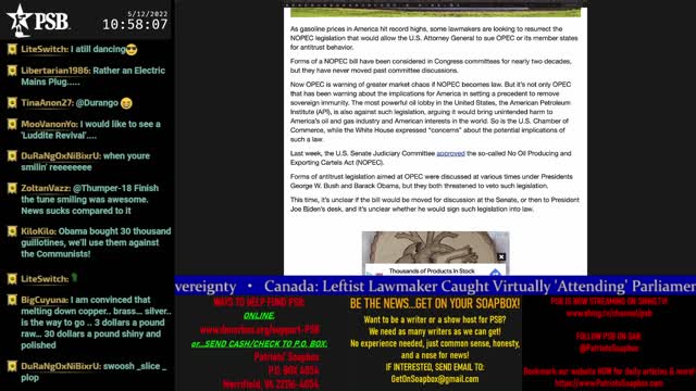 2022-05-12 09:09 EDT - Straight Shootin': with Thumper