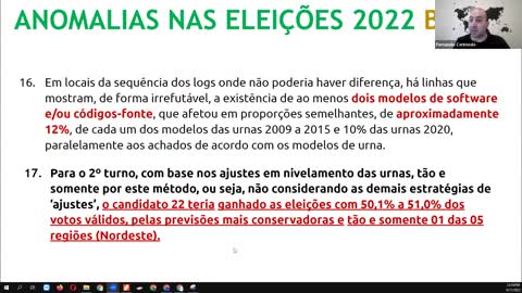BRAZIL ELECTIONS FRAUD REPORT VIDEO - ELEIÇÕES BRASILEIRAS VIDEO REPORTE FRAUDE