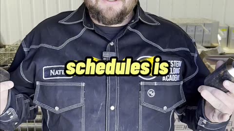 The difference in schedule pipe #tipoftheday #weldingtips