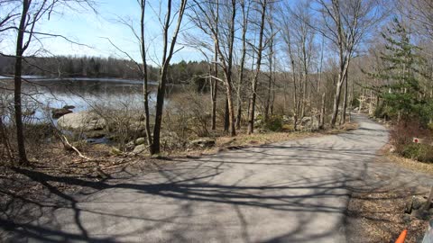 Driving Around Thru 04-23-2022 HideOut Hide Out Lake Ariel Wayne County PA Pennsylvania 4K Back (4)