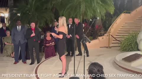 Liz Crokin speech on : Pizzagate at Mar-a-Lago.