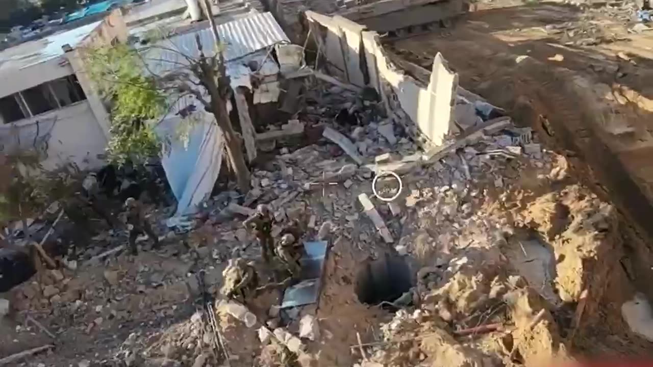 School in Gaza has a tunnel entrance