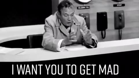 I want YOU to get MAD.