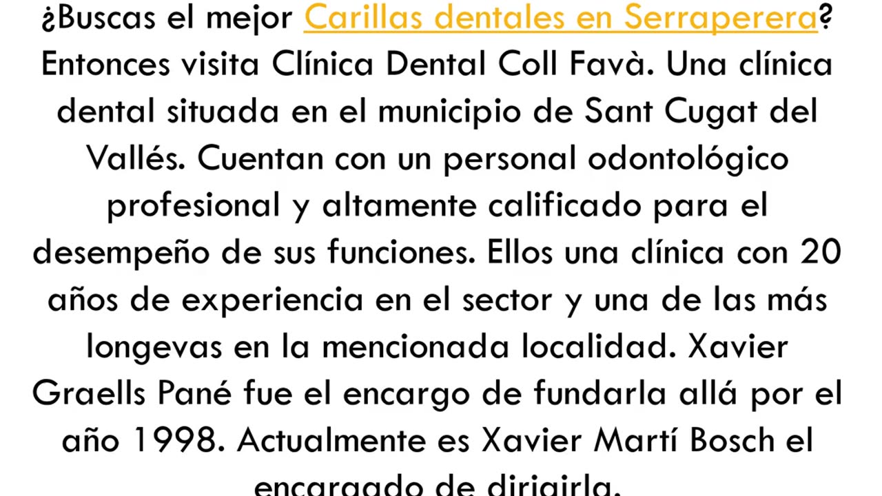 Consigue las mejores Carillas dentales en Serraperera