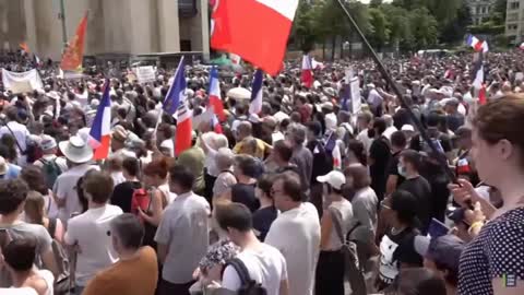 Manif FRANCE PARIS - 24 Juillet 2021