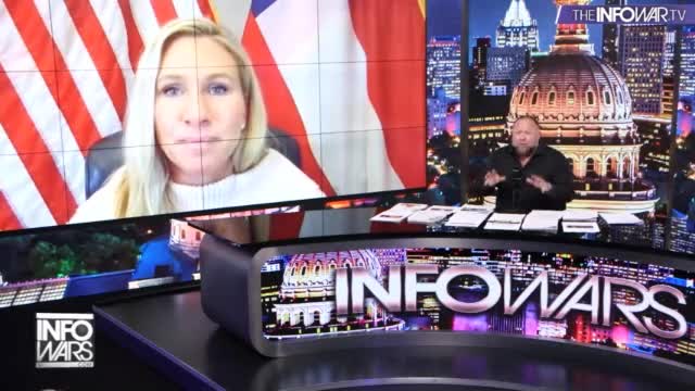 MTG Alex Jones Interview Patriot Boner certified!