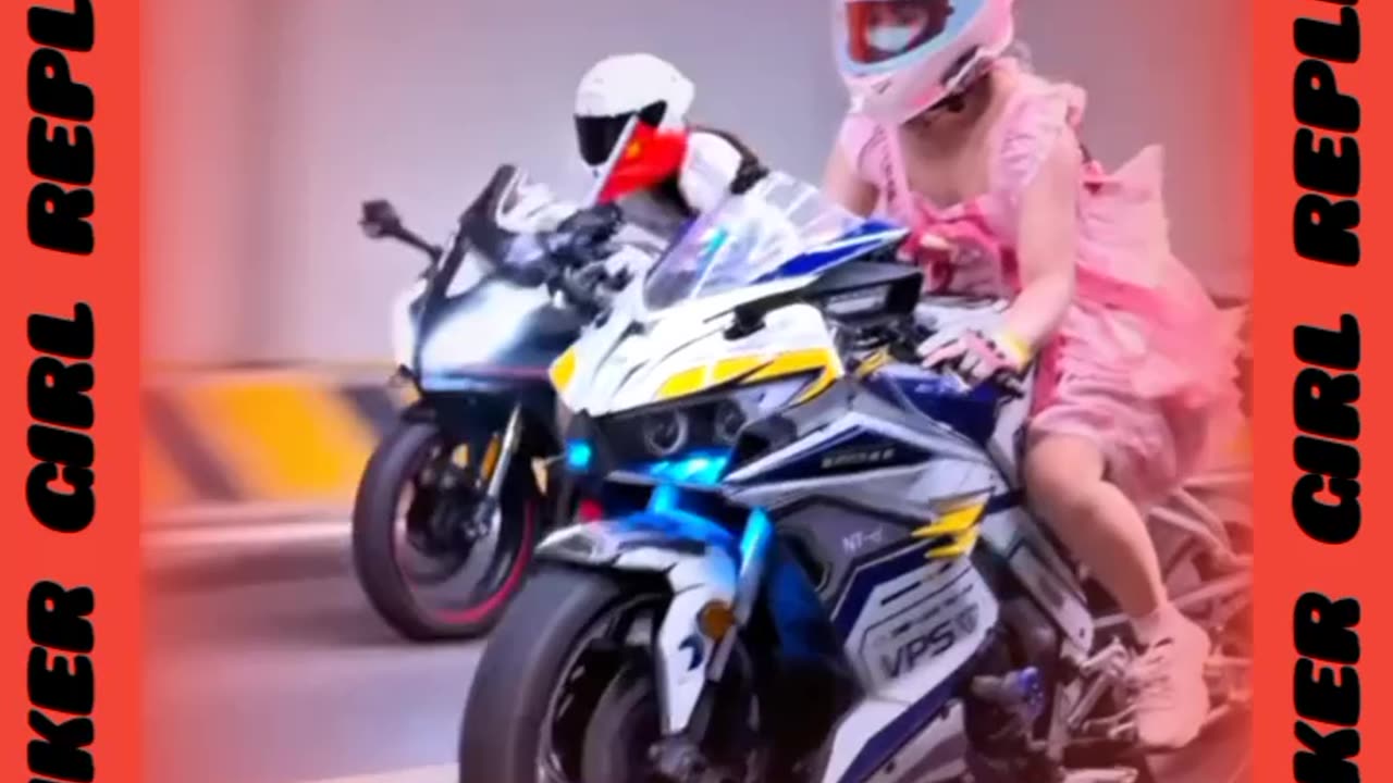 Biker Girl Replica Part 98