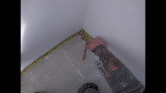 Measuring Baseboard into an Internal Corner