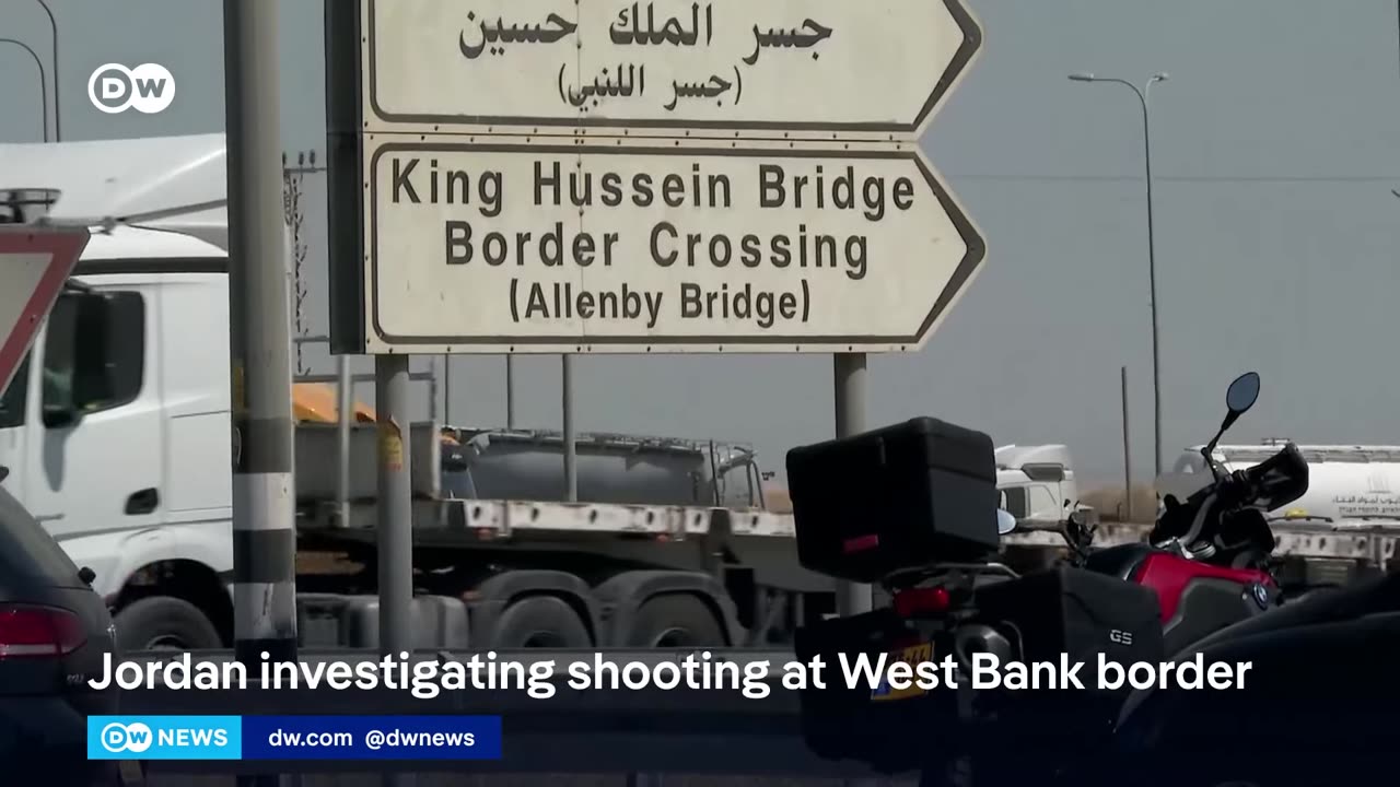 Three shot dead at West Bank-Jordan border crossing | DW News