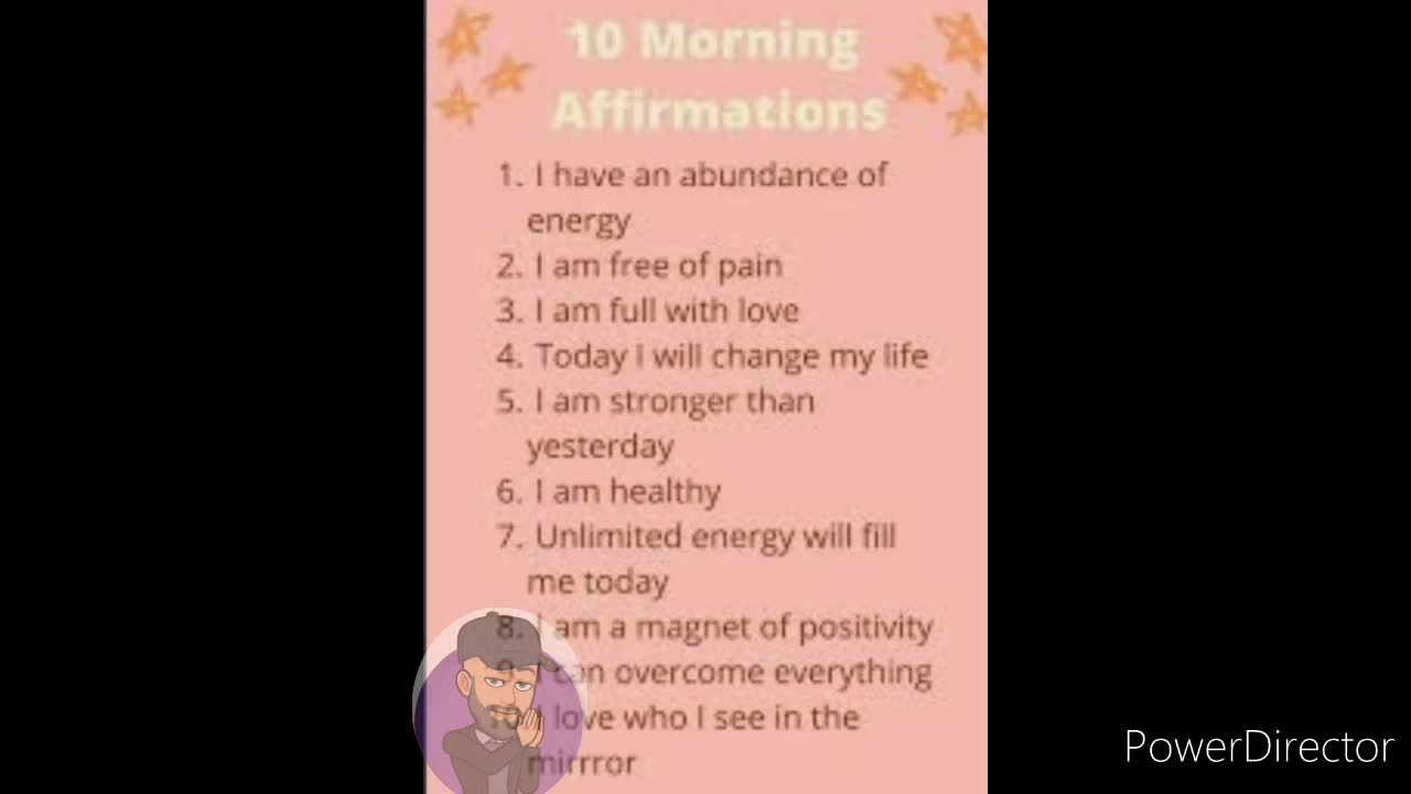 Morning affirmations 2