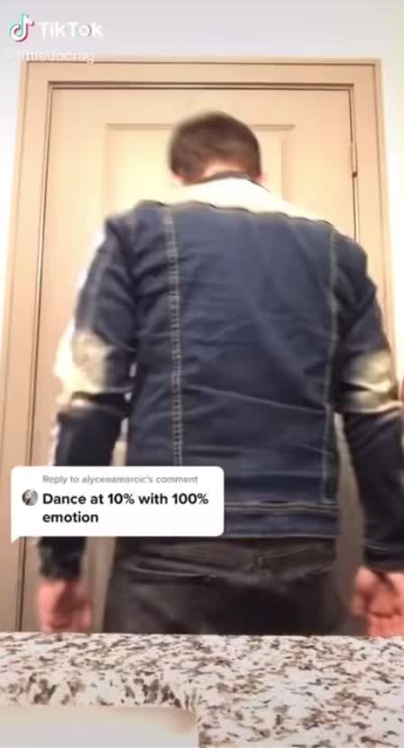 Dance at 10% with 100%emotion