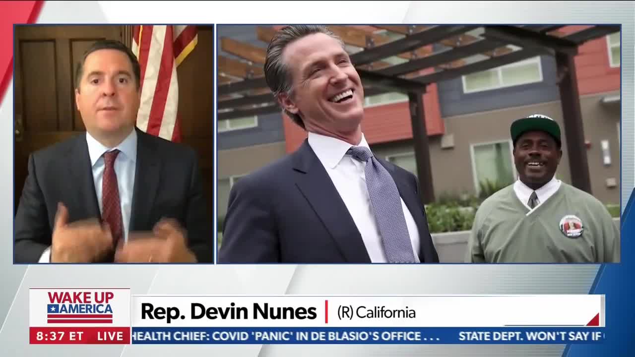 Nunes: Democrats trying to clear Newsom and Cuomo from 2024 field to help Harris