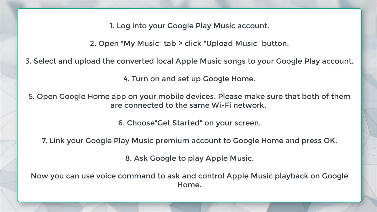 How to Play Apple Music on Google Home