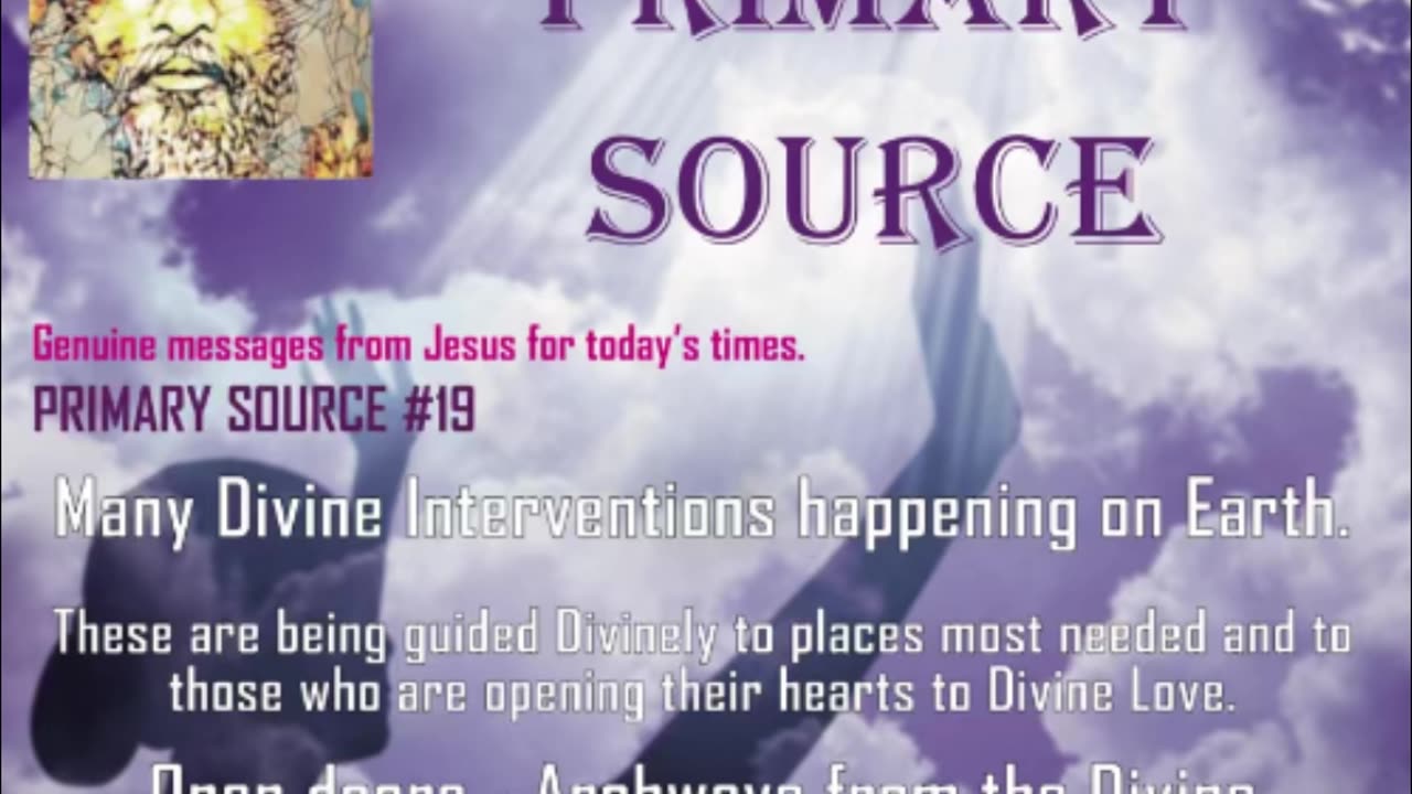 I AM PRIMARY SOURCE # 19 9-3-23