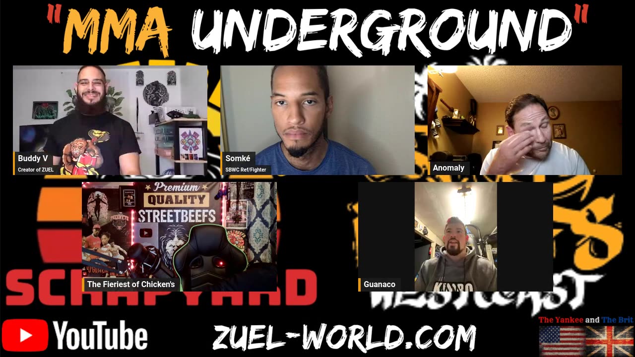 "MMA Underground" - StreetBeefs Scrapyard's El Guanaco & Anomaly