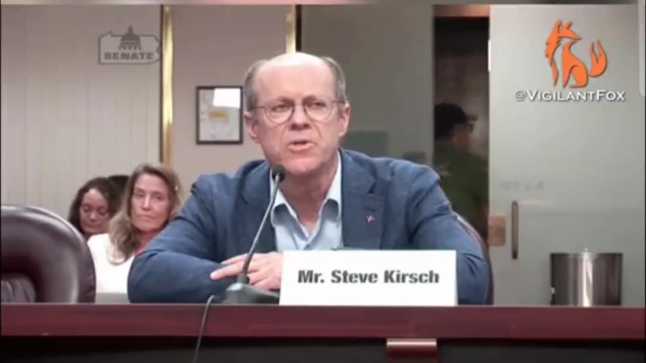 STEVE KIRSCH TESTIFIES THE TRUTH ABOUT ALL VACCINES - THEY GIVE YOU THE VIRUS