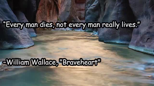 William Wallace "Braveheart" movie quotes