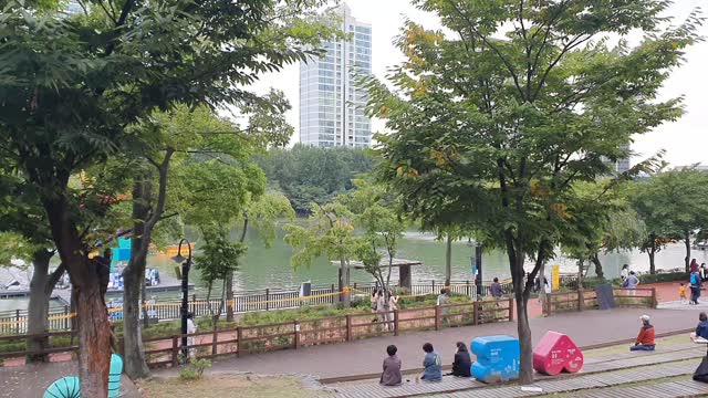 Korea famous lake bts love Seokchon