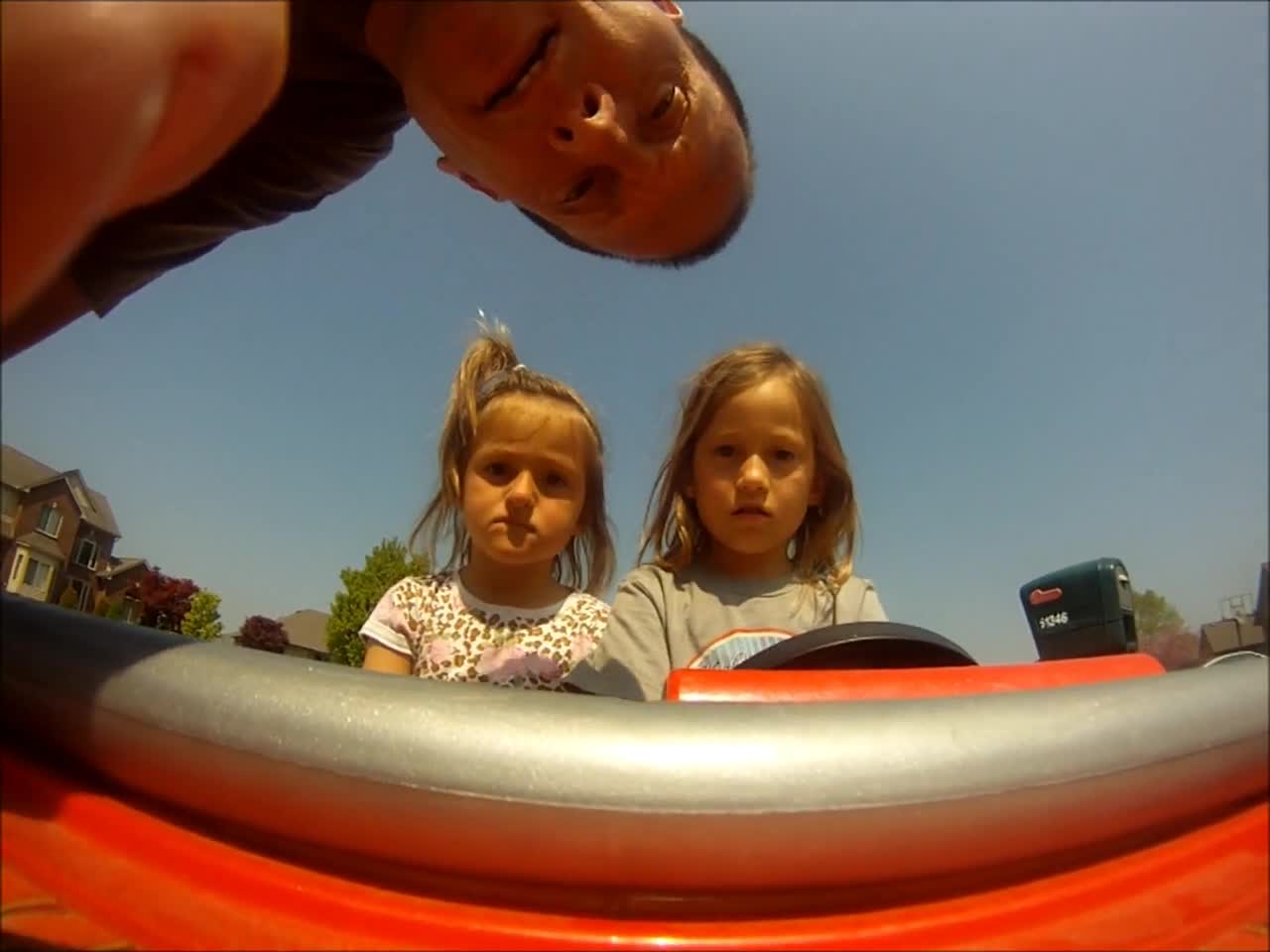 Girl's in the jeep