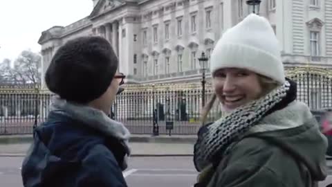 Buckingham Palace Naked Escape Video