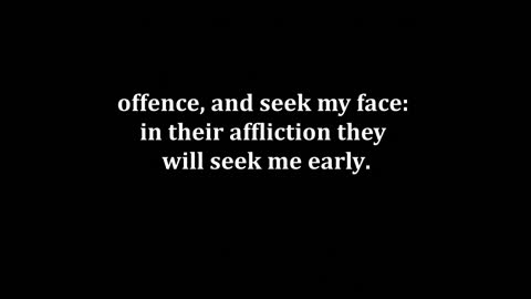 Hosea 5 King James version