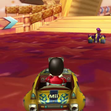 That was a close one #mariokart