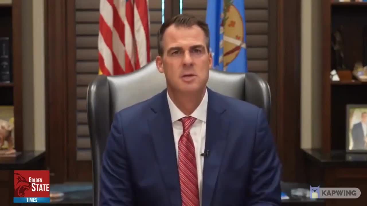 Oklahoma Governor Kevin Stitt announces he’s suing Joe Biden over the vaccine mandate.