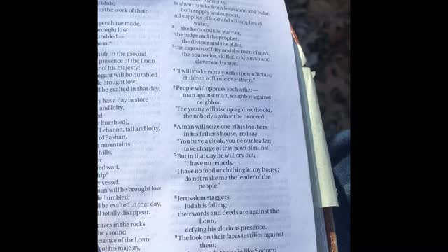 Isaiah 3:9-11 Sermon