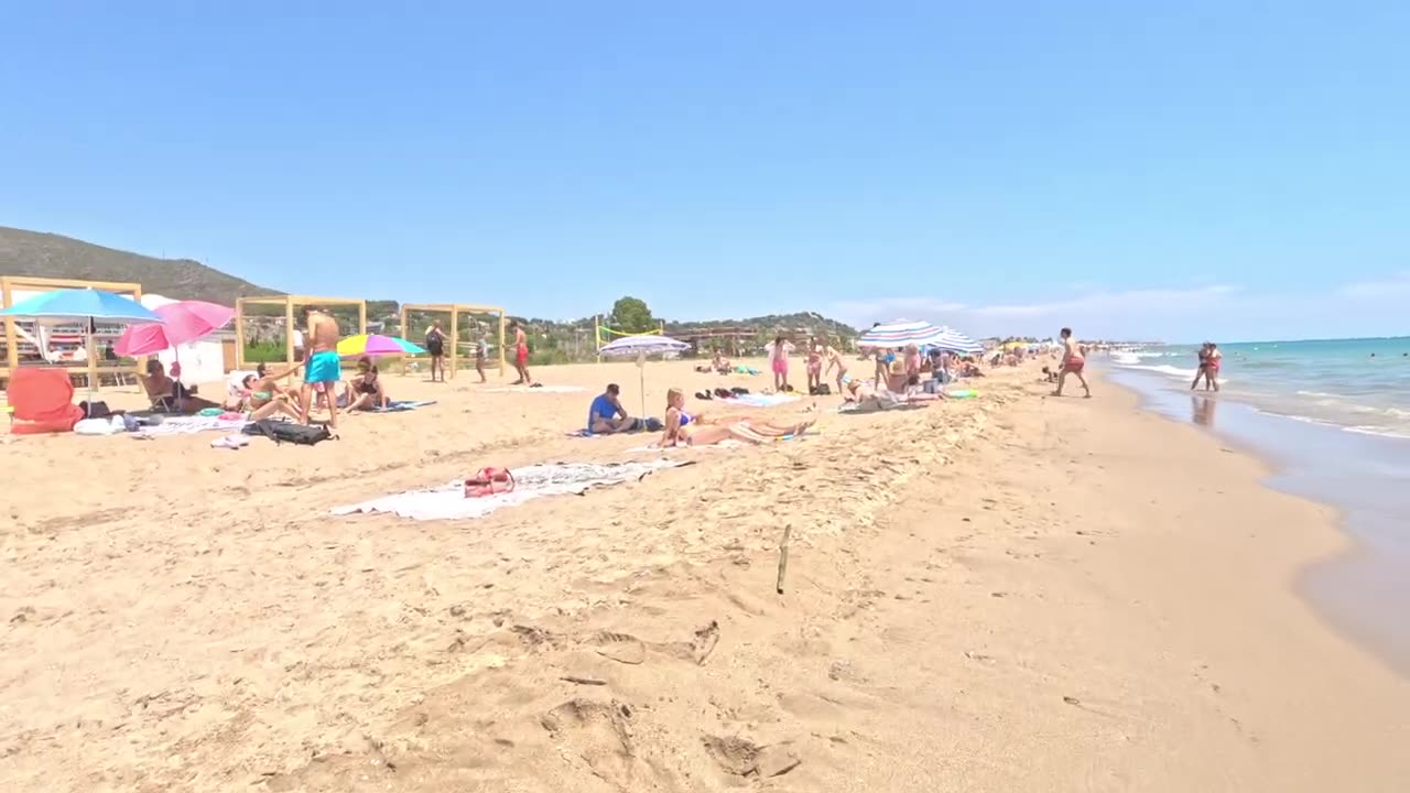 Explore Castelldefels Beach: A Scenic Walk Along Barcelona's Hidden Gem