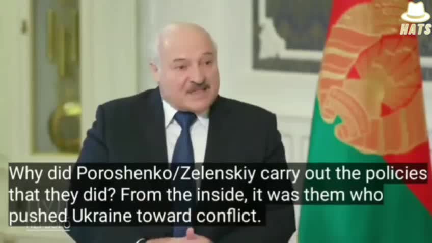 Belarus President Aleksandr Lukashenko: West Won't Allow Ukraine/Russia Negotiations