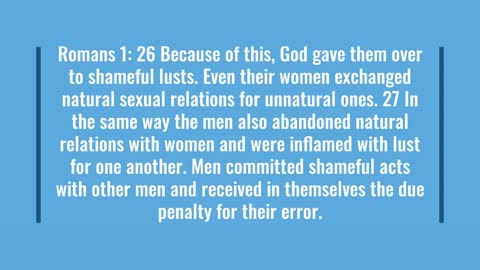 What does the Bible say about the various forms of gender?