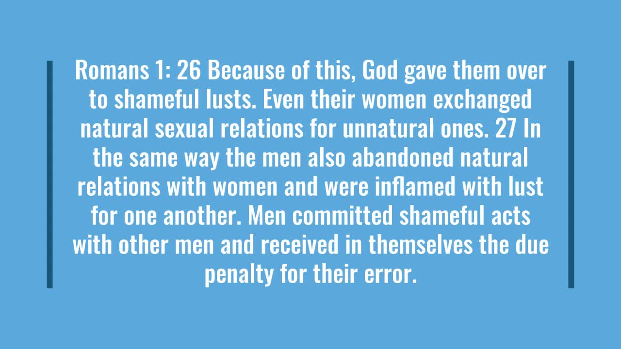 What does the Bible say about the various forms of gender?