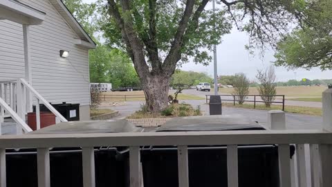 Talking and watching the road