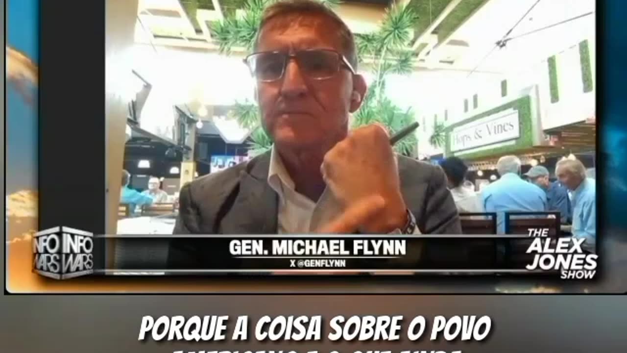 Exclusivo sobre eleições: General Flynn prevê vitória histórica de Trump