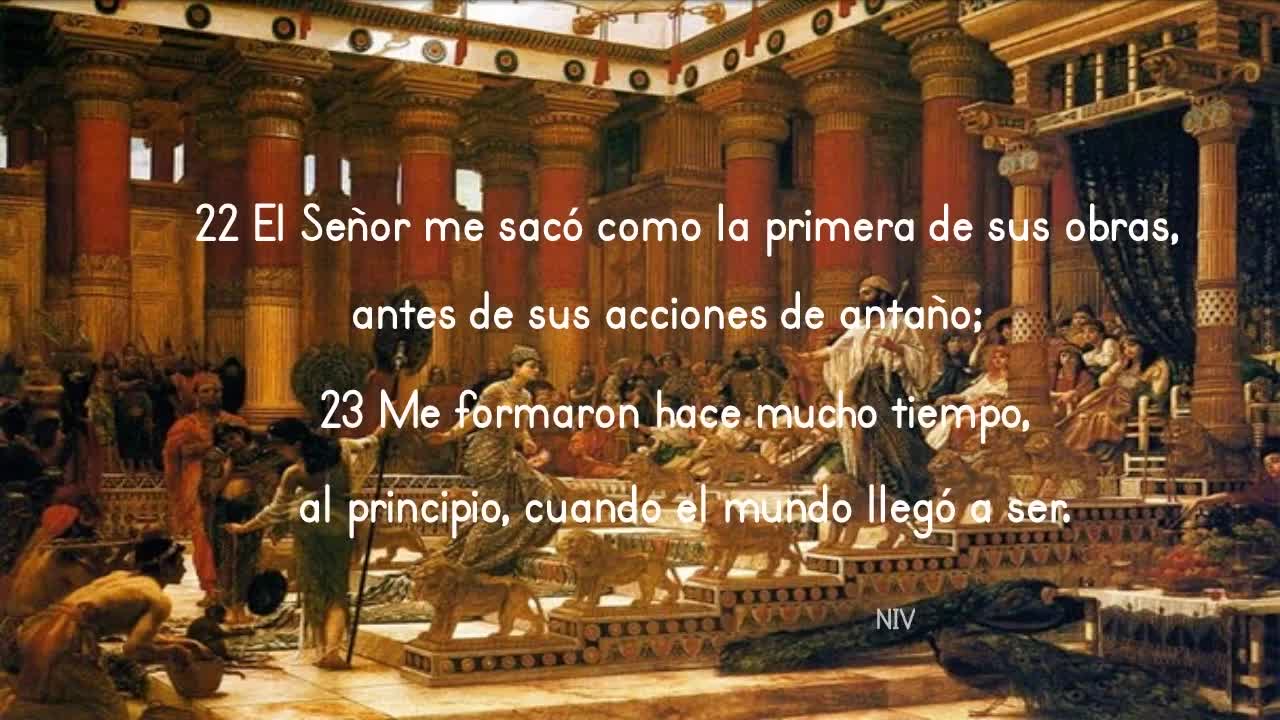 Sabiduría: Creado Desde el Principio - Proverbios 8:22-23