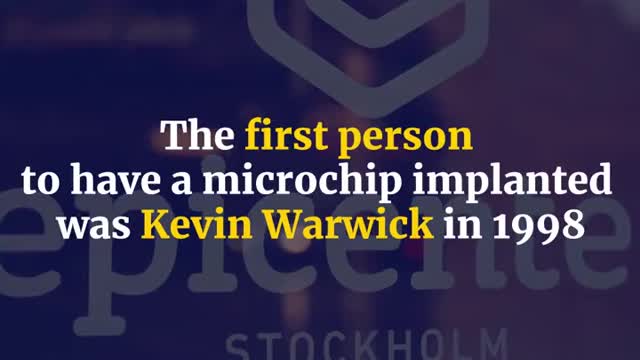 Sweden-based Epicenter proudly presents an implanted chip that holds your vaccination status