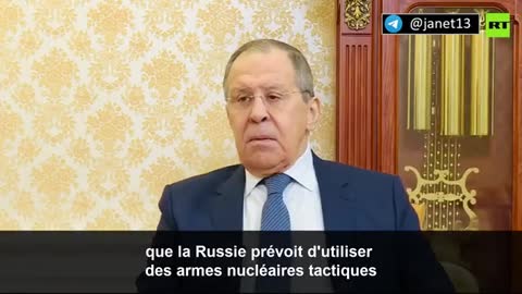 Serguei Lavrov parle du clown Zelensky