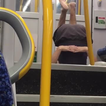 Wiggle wiggle wiggle person on floor wiggles feet