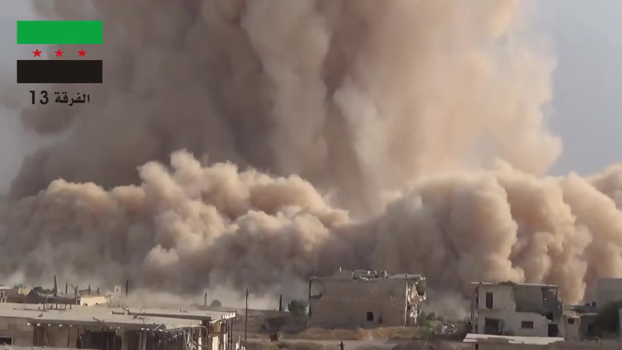 💣🇸🇾 Syria Conflict | FSA 13th Division's Tunnel Bomb | Wadi al-Deif | Oct 14, 2014 | RCF