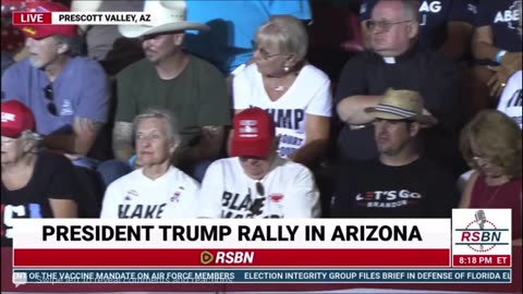 Abe Hamadeh Speaks at the Trump Rally in Prescott Valley, AZ