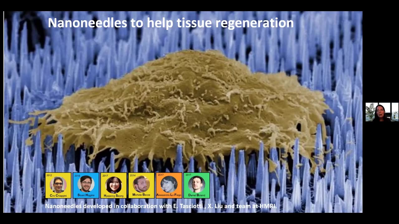 Designing nanomaterials for therapeutics: and biosensing MNIN NCE: Molly Stevens