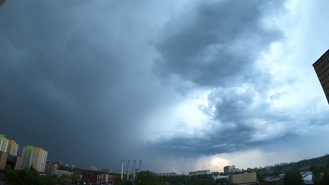 Beautiful sky during quarantine