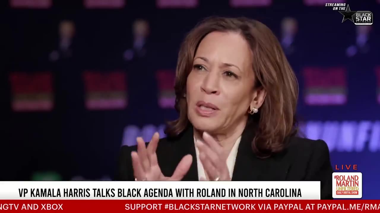 ALERT: Another Kamala WORD SALAD