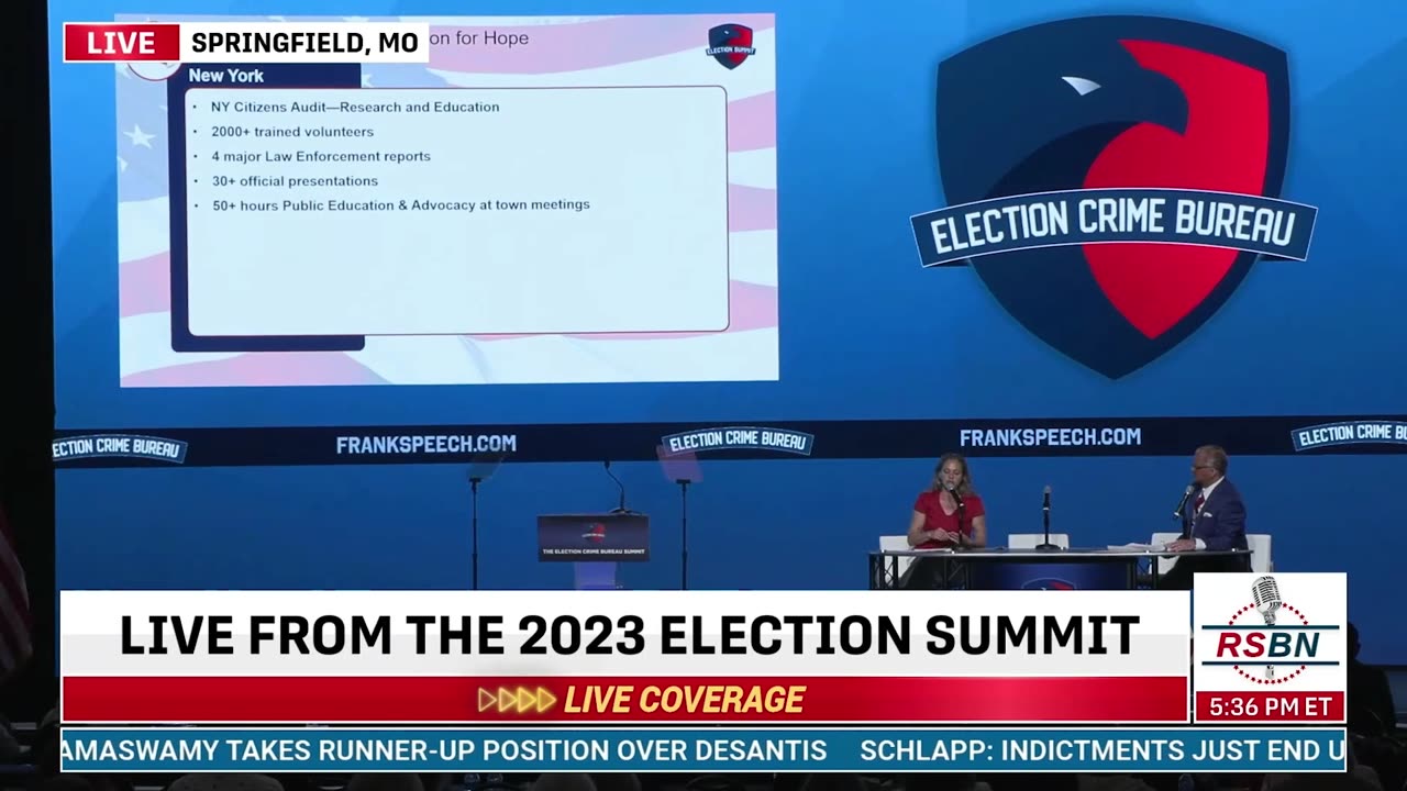 NYCA Director Marly Hornik on Mike Lindell Election Summit - The Plan Revealed 08-16-2023