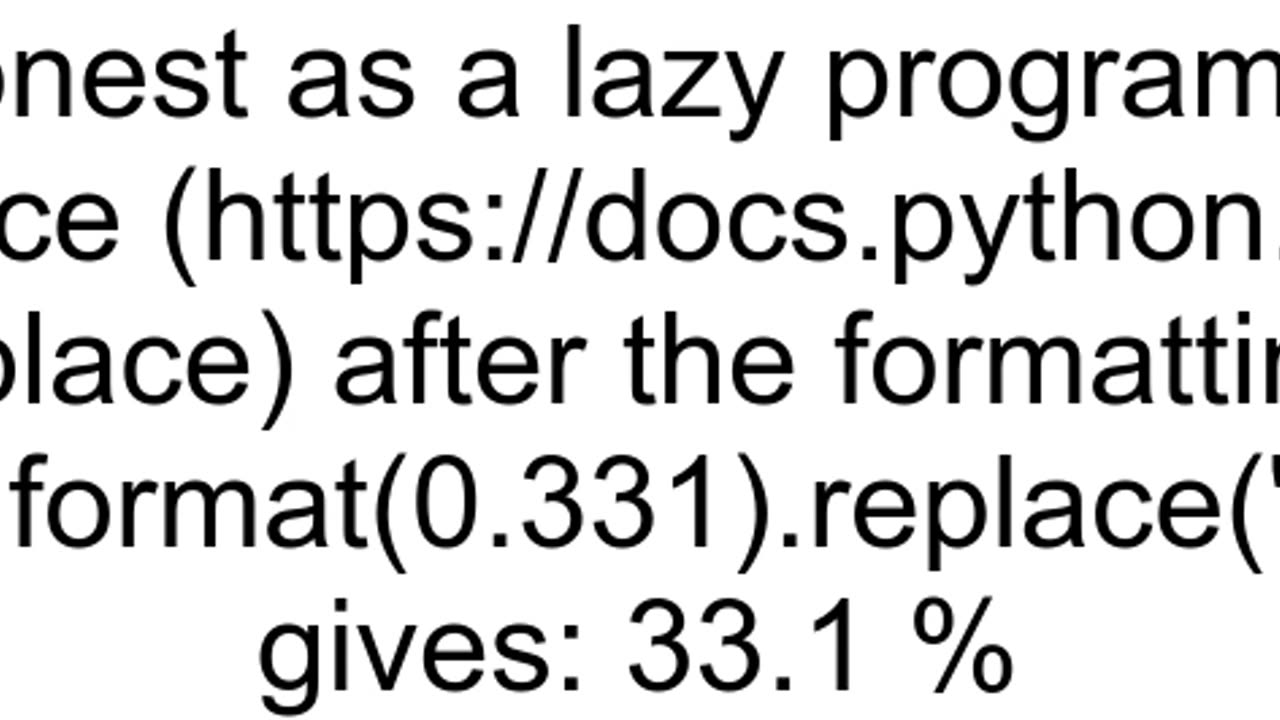 Python format string for percentage with space before