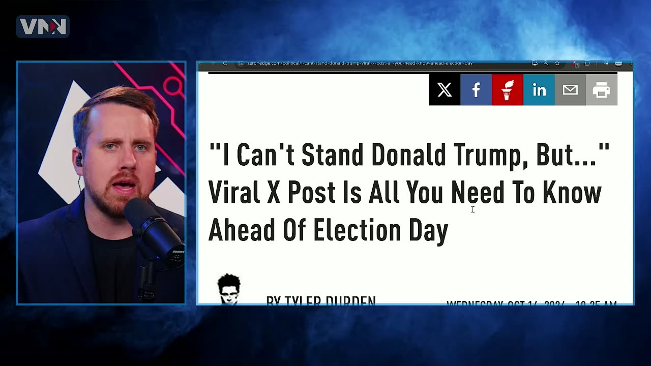 Trump Critic Goes Viral After Making Stunning Announcement