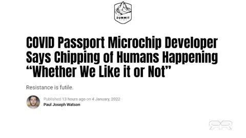 Humans are being chipped - Greg Reese